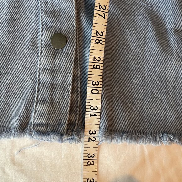 NWT She & Sky Washed Western Button Down Shirt - Picture 8 of 9